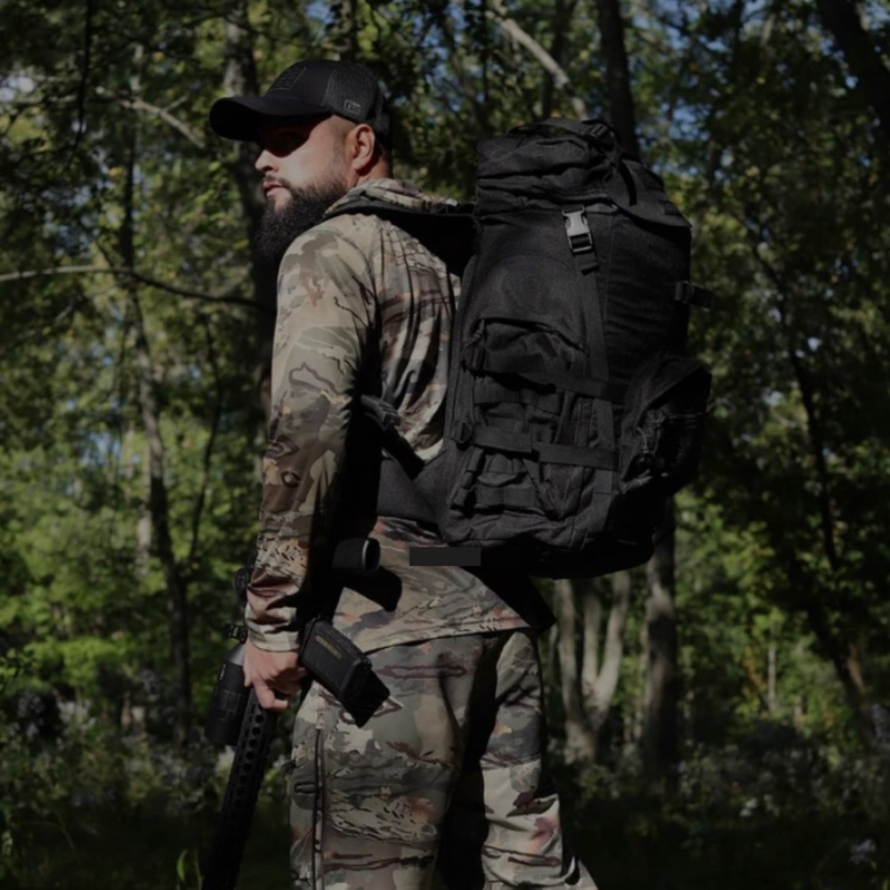 Highland Tactical Spectro Molle Webbing Backpack Daypack